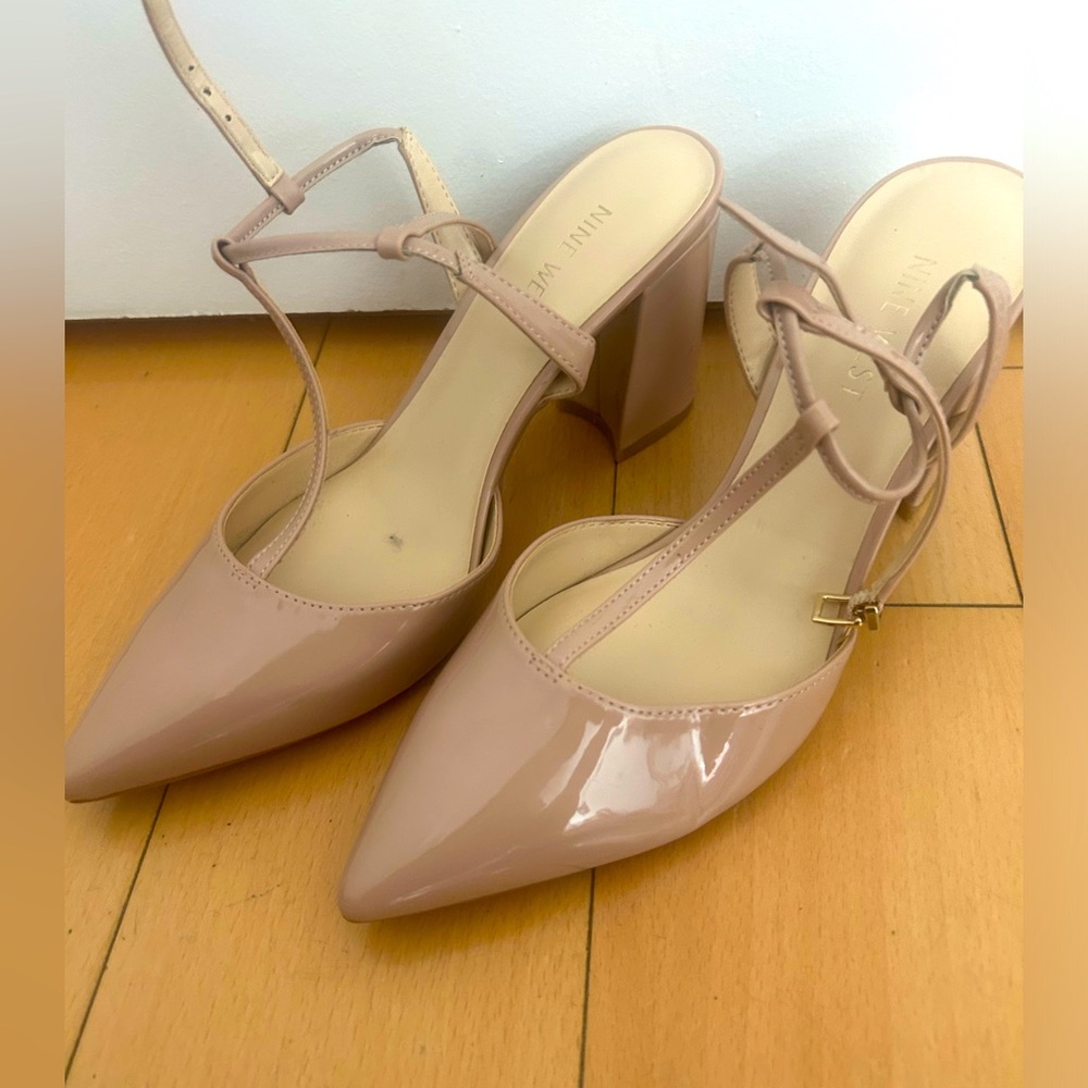 Nine West sling back pointed pump